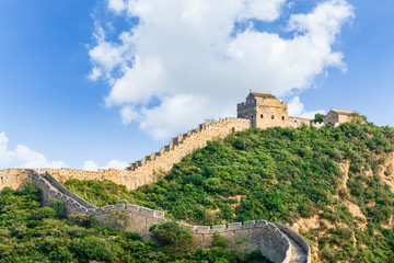 Fototapeta na wymiar The famous Great Wall of China,jinshanling