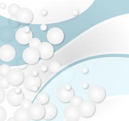 Background With Soft Waves color