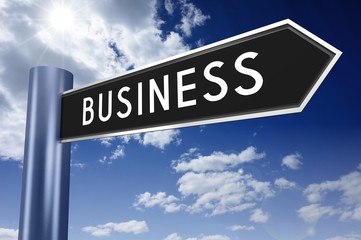Business signpost