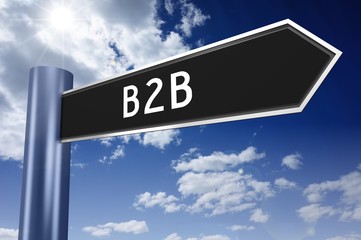 B2B signpost