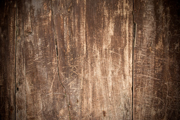 Hintergrund dunkelbraune Holztafel