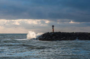 Sunset at the North Sea
