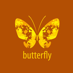 vector butterfly logo