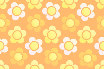 Seamless Background with Floral Ornament