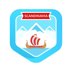 Drakkar under North Mountains