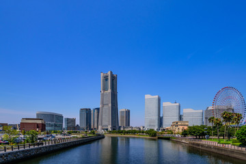 横浜・みなとみらいの風景