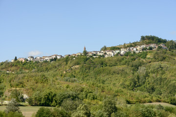 Parodi Ligure village, Italy