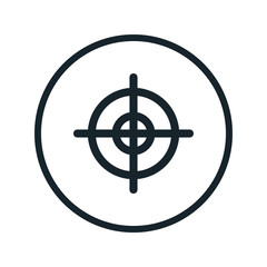 Fototapeta premium rifle icon