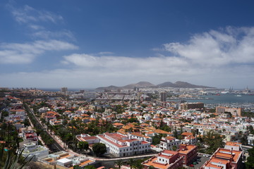 Panorama of Las Palmas de Gran Canaria