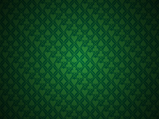Poker green background