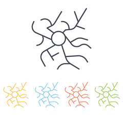 Fototapeta premium human organs icon