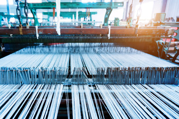 Inside the factory loom