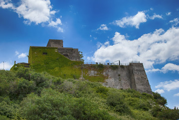 Fototapeta premium Ruin fortress castle Salerno