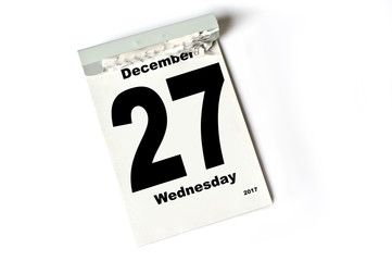 27. December 2017