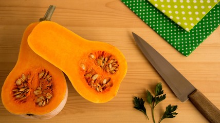 Autumn pumpkin background