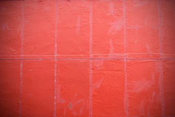 Fototapeta premium Hintergrund rote verputzte Mauer 
