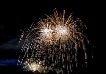 Abschlu&szlig;feuerwerk Kirmes H&uuml;sten 2016