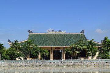 Fototapeta na wymiar The Memorial of Literature temple in vietnam