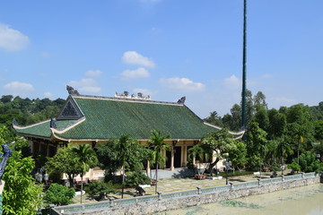 Fototapeta na wymiar The Memorial of Literature temple in vietnam