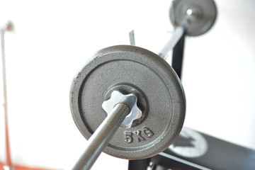 Obraz na płótnie Canvas Blurred fitness room