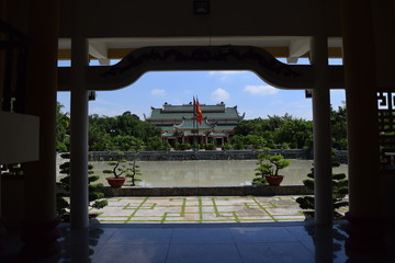 The Memorial of Literature temple in vietnam