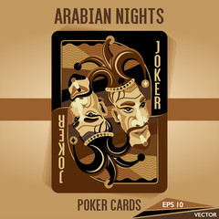 Arabian Nights - Poker Cards - JOKER