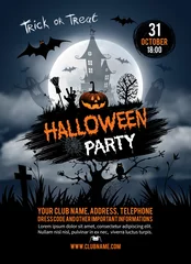 Poster Halloween party © Pagina