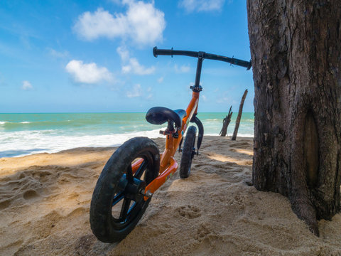 Little Bike on the beach