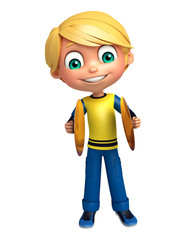 Kid boy with Musical instrument