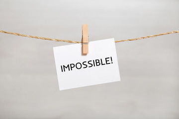 Impossible!