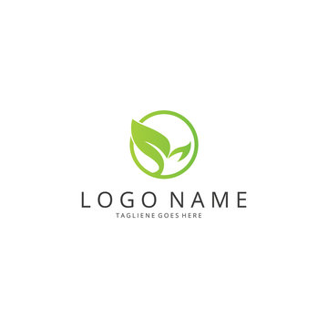 Ecology logotype. Healthy logo