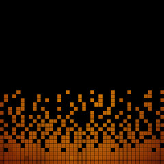 abstract vector square pixel mosaic background