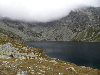 The Great Hincovo Mountain-lake, 1944 m asl, High Tatras, Slovakia