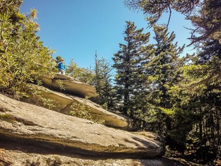 nature trail scenes to calloway peak north carolina
