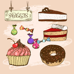 Sweets. Dessert.