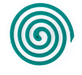 Burning mosquito coil is an anti-mosquito repellent.