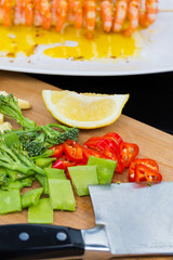 Home cooking Thai food