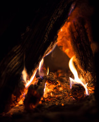 Kaminfeuer