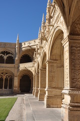 Fototapeta na wymiar mosteiro dos jerónimos, Lisbon Portugal