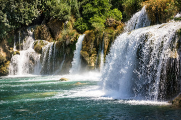 Waterfalls in Croatia Krka national park