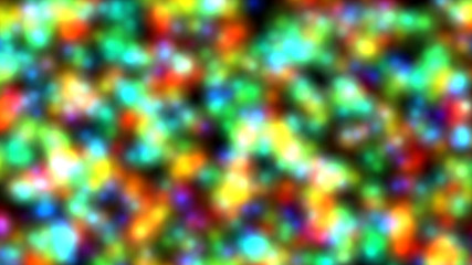 Абстрактный фон из разноцветных размытых частиц