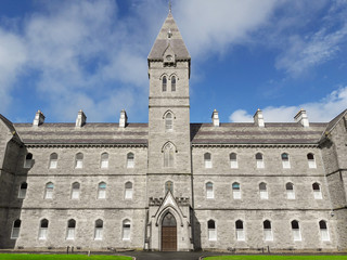Fototapeta na wymiar Beautiful Old Irish Historic Stone Architecture, County Clare, Ireland