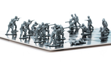 military checkers two