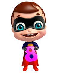 cute superbaby with 8 Digit