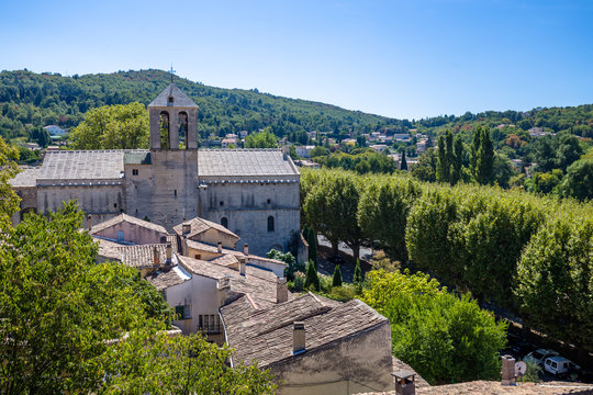 Fototapeta Malaucène Malaucene France Rooftops