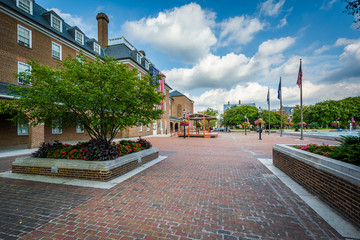 Market Square, in the Old Town of Alexandria, Virginia.