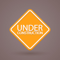 orange sign construction