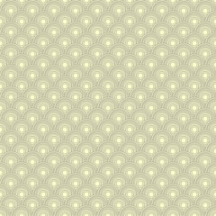 abstract geometric pattern. gray neutral mosaic circles. Seamless pattern. vector illustration.