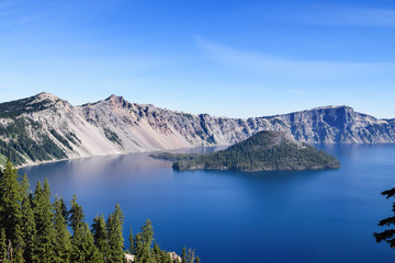 Obraz na płótnie Canvas The Crater Lake