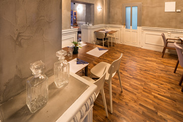 modern restaurant interior